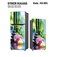 Refrigerator Stickers 1 and Refrigerator Stickers 2 Doors Relaxation