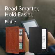 Fintie Case for Kindle Paperwhite 11/12 Gen – Slim PU Leather, Auto Sleep, Stand, Hand Strap