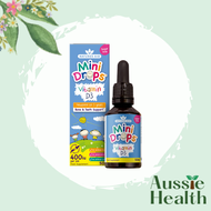 [Local Delivery] Natures Aid Mini Drops Vitamin D3 for Newborn - 5 Years | 50 ML | Maintenance of No