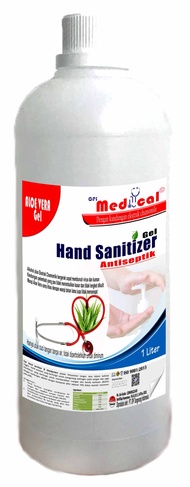 hand sanitizer gel 5 liter prodica dan lainnya bonus botol dan corong - aloevera red 1 liter