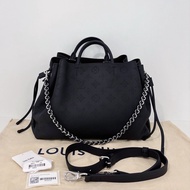 LV 路易威登Louis Vuitton bella 月光女神 托特包手提包斜挎包 黑色