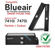 (OEM) Blueair Air Purifier Smart Filter Set 7400i / 7410i / 7440i / 7470i Replacement