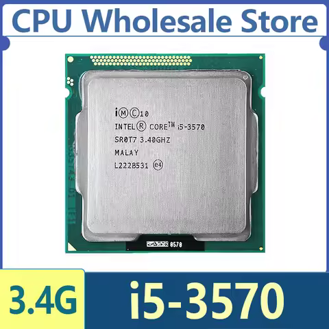 Intel Core i5-3570 i5 3570 3.4 GHz Used Quad-Core Quad-Thread CPU Processor 6M 77W LGA 1155
