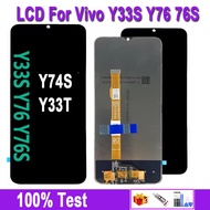 6.58"Original LCD Display for VIVO Y33s Y76s Y76 5G LCD Display Touch Screen Digitizer for VIVO Y74s