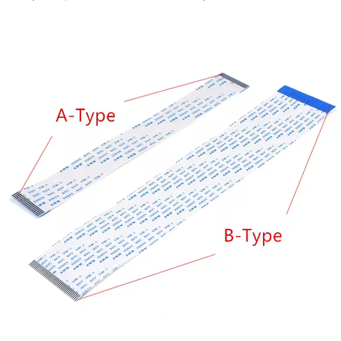 10Pcs Flat Flexible Cable FFC FPC LCD AWM 20624 80C 60V VW-1 FFC-0.5MM 16/20/22/24/26/28/30/32/36/34