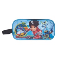 Mechamato Character Double Zip Pencil Bag (8321)