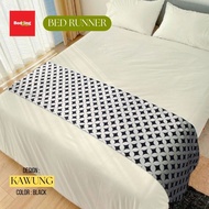 Bedding Depo - Bed Runner Hotel Motif Kawung