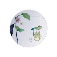 Noritake Medium Plate, Eggplant design, Diameter: approximately 15.5 cm, Height: approximately 2 cm,