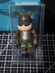中古 日本 陸上自衛隊 災害派遣部隊 迷彩 空軍 飛機師 特種兵 medicomtoy be@rbrick series  bearbrick 代 100% 熊仔 隱藏 絕版 擺設 裝飾 玩具 積木 