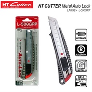 NT Cutter Metal Auto Lock Large Heavy Duty L-500GRP