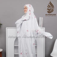 AL-FADILAH Mukena Terusan Dewasa Katun Premium Bordir Bunga Andin