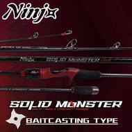 NINJA SOLID MONSTER SIC GUIDE SPINNING & BC JIGGING ROD