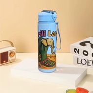 Sahur Tung Tung Tung 700ml Water Bottle Italian Brain Design With Straw Suitable For Outdoor Y7b9