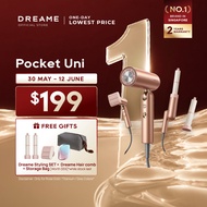 【NEW】Dreame Pocket Uni / Aura Hair Dryer | SmartVolt™ Global Voltage | Travel-Friendly | Curling, Un