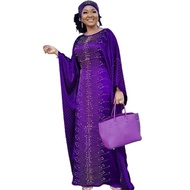 African Dresses for Women Muslim Fashion Abayas Boubou Dashiki Traditional Africa Clothes Ankara Out