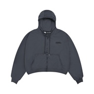 HOODIE ZIP BOXY VER2 - Áo khoác nỉ 2 da ver2 logo dập nổi (Có túi trong)