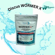 Aquarium Discus X Wormer X for FISH TREATMENT / Fish Medicine  Fresh water and Marine Aquariums 20g