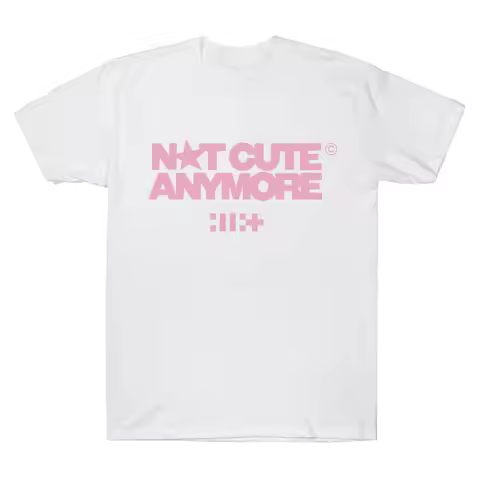 ILLIT Not Cute Anymore Album T Shirts ILLIT Girl Band T-shirt Korean Fashion Summer Women Men Short 