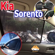 Rèm Che Nắng Kia Sorento 2010-2022 - Bô 4 Tấm Dính Nam Châm Hàng Loại 1