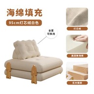 #N/A - 模組積木實木沙發床丨可折疊組合款丨單人多功能沙發床