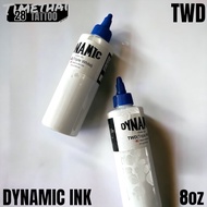 หมึกไดนามิกสีขาว TWD ฝาน้ำเงินแท้ขนาด8ออนซ์ ส่งจาก กทม.
