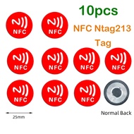 Boland สติกเกอร์ติด Ntag213 NFC RFID 13.56MHz Token Patrol เบาพิเศษโทรศัพท์ NFC อเนกประสงค์