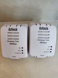 Aztech Homeplug 85Mbps 一對