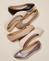 MSCHOO Pointed Flats MONA : รองเท้าส้นเตี้ยหัวแหลม / รองเท้าบัลเล่ต์ / รองเท้าคัทชู *** แนะนำบวกเพิ่