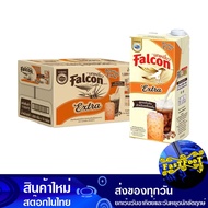 เอ็กซ์ตร้า ครีมเทียมพร่องไขมัน 1000 มล (12กล่อง) นกเหยี่ยว Falcon Extra Fat Non Dairy Creamer ครีมเท