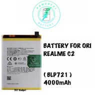BATTERY FOR ORI REALME C2 (BLP721) 4000mAh