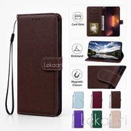 Leather Flip Case for Realme 16 15 15T 15X 14 14T 14X 13 12 12X 11 11X C31 V11 P1 Pro Plus 5G Wallet