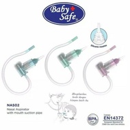 Baby Safe Nasal Aspirator NAS02 Baby Safe Nasal Aspirator | Newborn Baby Snot Sucker Babysafe Baby S