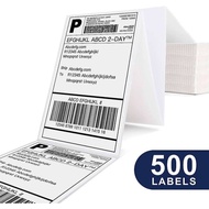 AWB Thermal Printer Paper Thermal Receipt 500 Sheets Thermal Label Paper
