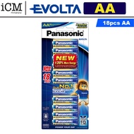 Panasonic Evolta AA 18pcs Alkaline Battery Bundle Pack