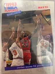 Michael Jordan 籃球卡（三張）