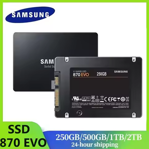 SAMSUNG SSD 870 EVO 1TB 2TB 250GB 500GB Internal Solid State Disk HDD Hard Drive SATA3 2.5 inch Lapt