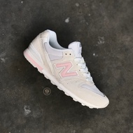 Sneakers New Balance Classic 996 Womens Beige Grey Pink White Original Asli 100%