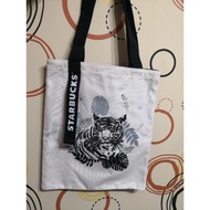 Starbucks China Tiger Print Cloth Bag