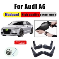 Mud Flaps For Audi A6 C5 C6 C7 C8 2002-2020 Mudguards Fenders Splash Guards Car Accessories Auto Sty