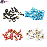 Roberts Hal【Fast Delivery】10pcs Metal M2 Ball Head Holder Tie Rod End Joint Linkage Ball Head Upgrade Parts For Remote Control Car Boat Model