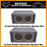 Car sub woofer box double subwoofer box single subwoofer box speaker box 10 inch 12 inch