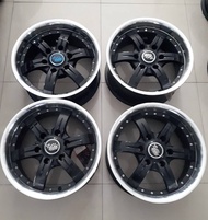 ล้อแม็กซ์รถกะบะ 8×17 6รู/139.7 ET25 SSW-100 B/LP***ลงราคาต่อวง แต่ไม่ขายแยก ขายชุด4วงเท่านั้น***