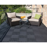 Plastic Faux Wood Balcony Flooring - Specialized High Quality Anti-Slip Bathroom Flooring