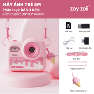 Máy ảnh cho bé trai bé gái chụp hình mini kèm thẻ nhớ Zoyzoii Kids Camera E28