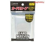 [New Item] Card Sleeve (110 Cards) Insert A Size 59x86mm EPOCH Sleeves Soft Clear. Product From Japa