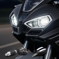 Motorcycle LED Headlamp P15D H4 BA20D H6M Dual Hi/Lo Beam Condensing Lampu Hadapan LED Motosikal P15