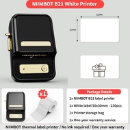 NIIMBOT B21 Label Printer Inkless Portable Thermal Label Maker Sticker Printer for Clothing Jewelry 
