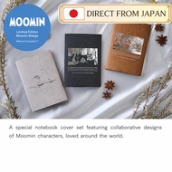 STALOGY Moomin A6 Notebook Cover & 1/2 Year Grid Notebook Set From Japan