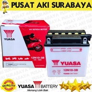 NEW AKI BASAH ACCU YUASA 12N10 12 VOLT 10 AMPER 12N10-3B BATERAI ODONG