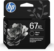 Original HP 67XL Black High-yield Ink Cartridge | Works with HP DeskJet 1255, 2700, 4100 Series, HP 